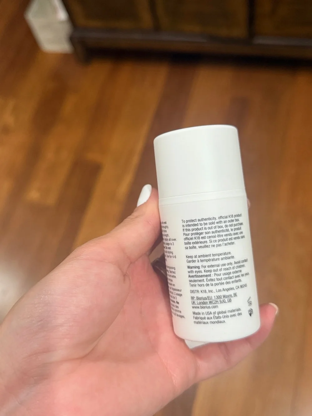 NEW K18 1.7oz Leave-In Molecular Repair Hair Mask